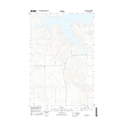 2014 Map of Beulah NW, 2014 Print
