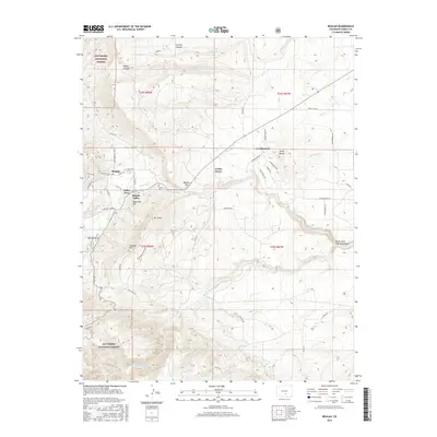 2016 Map of Beulah, 2016 Print
