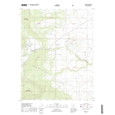 2019 Map of Beulah, 2019 Print