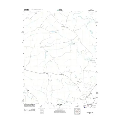 2011 Map of Beulahville, 2011 Print