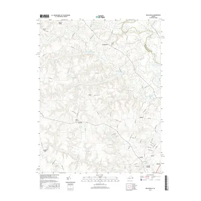 2016 Map of Beulahville, 2016 Print