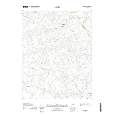 2019 Map of Beulahville, 2019 Print