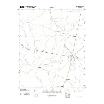 2010 Map of Beulaville, 2010 Print