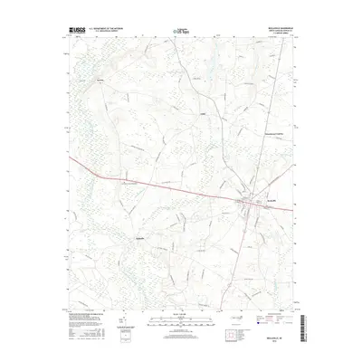 2016 Map of Beulaville, 2016 Print