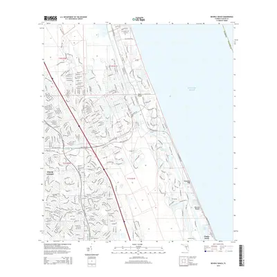 2015 Map of Beverly Beach, 2015 Print