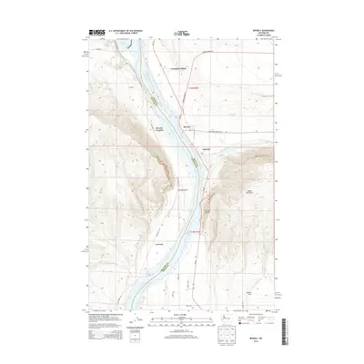 2014 Map of Beverly, 2014 Print