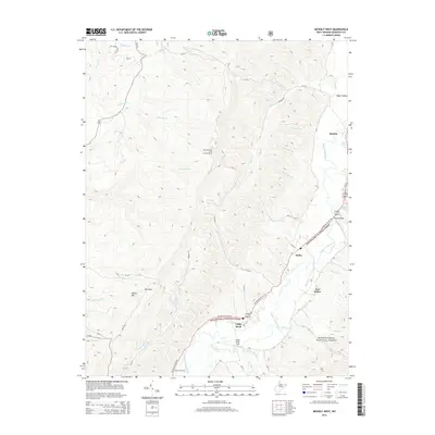 2014 Map of Beverly West, 2014 Print