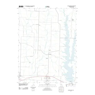 2012 Map of Bevier North, 2012 Print