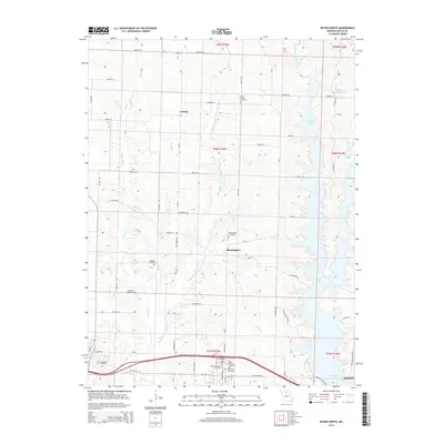 2014 Map of Bevier North, 2014 Print