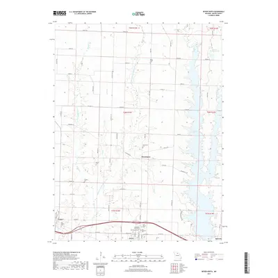 2017 Map of Bevier North, 2017 Print