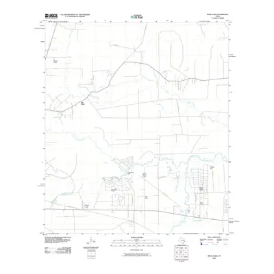 2010 Map of Bevil Oaks, 2010 Print