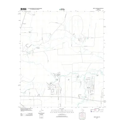 2013 Map of Bevil Oaks, 2013 Print