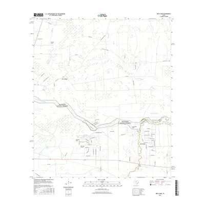 2016 Map of Bevil Oaks, 2016 Print