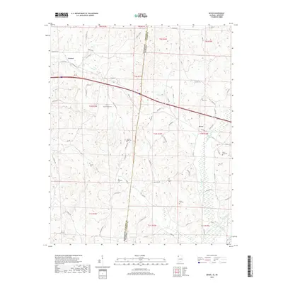 2018 Map of Bexar, 2018 Print