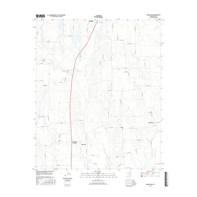 2016 Map of Biardstown, 2016 Print