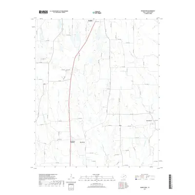 2019 Map of Biardstown, 2019 Print