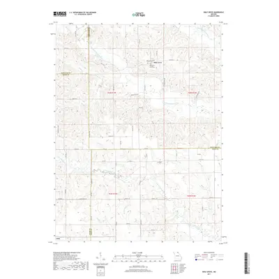 2017 Map of Bible Grove, 2017 Print