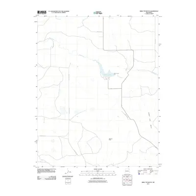 2010 Map of Bible Top Butte, 2010 Print