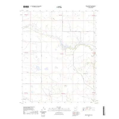 2023 Map of Bible Top Butte, 2023 Print