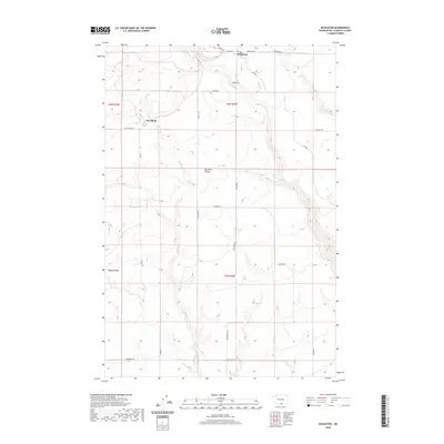 2020 Map of Bickleton, 2020 Print