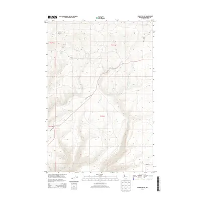 2013 Map of Bickleton NW, 2013 Print