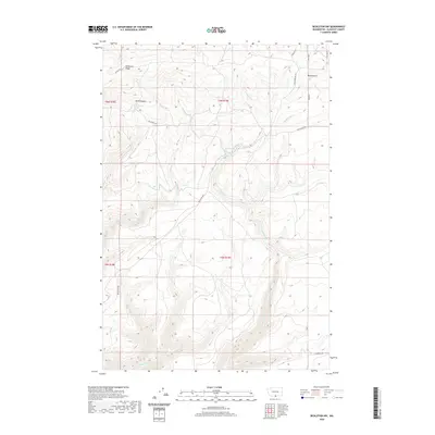 2020 Map of Bickleton NW, 2020 Print