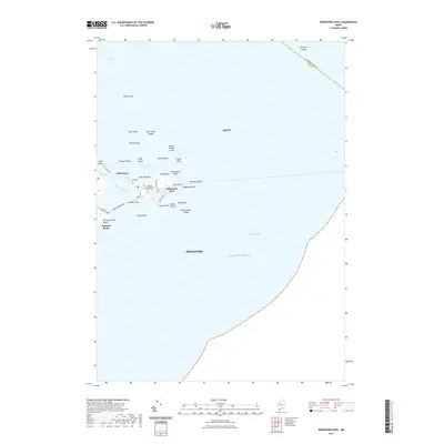 2021 Map of Biddeford Pool, 2021 Print