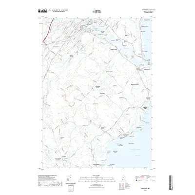 2021 Map of Biddeford, 2021 Print