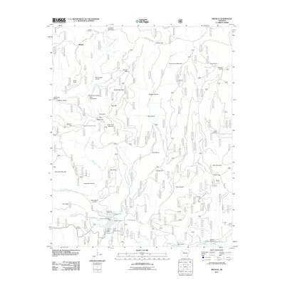 2011 Map of Bidville, 2011 Print