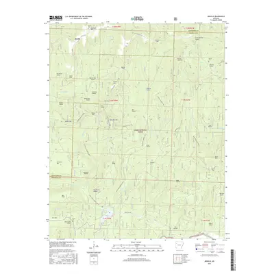 2017 Map of Bidville, 2017 Print