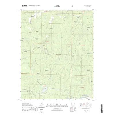 2020 Map of Bidville, 2020 Print