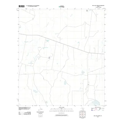 2010 Map of Biel Lake North, 2010 Print