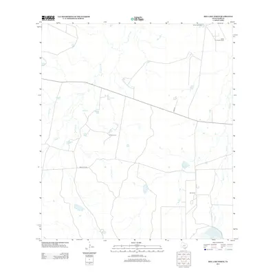 2013 Map of Biel Lake North, 2013 Print