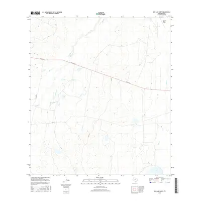 2016 Map of Biel Lake North, 2016 Print