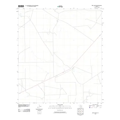 2010 Map of Biel Lake SE, 2010 Print