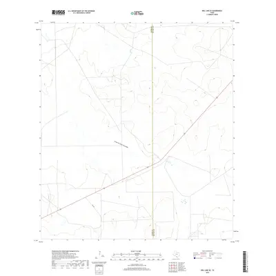 2019 Map of Biel Lake SE, 2019 Print