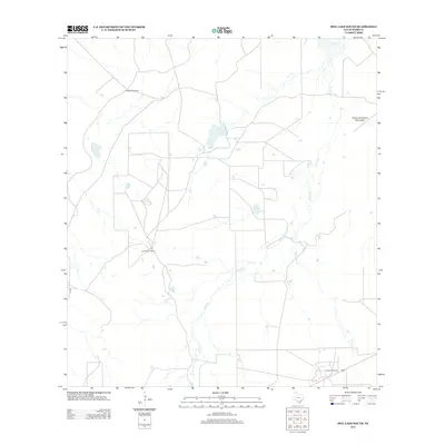 2013 Map of Biel Lake South, 2013 Print