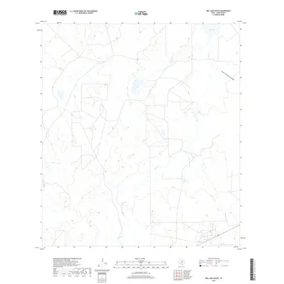 2019 Map of Biel Lake South, 2019 Print