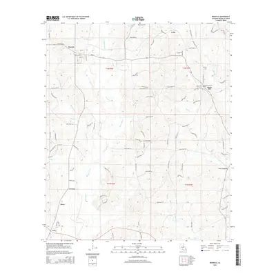 2015 Map of Bienville, 2015 Print