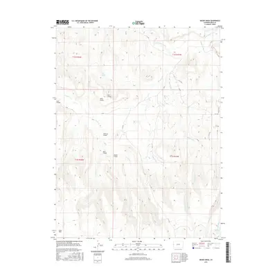 2016 Map of Bieser Creek, 2016 Print