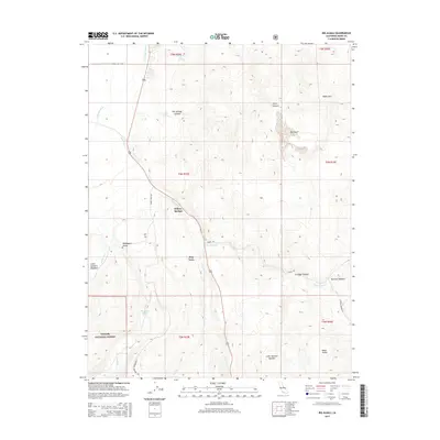 2015 Map of Big Alkali, 2015 Print