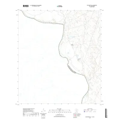 2019 Map of Big Apache Hill, 2019 Print