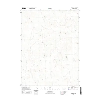 2014 Map of Big Bald Hill, 2014 Print