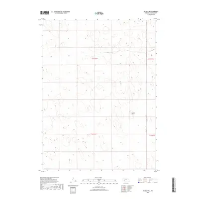 2017 Map of Big Bald Hill, 2017 Print