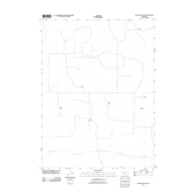 2011 Map of Big Bald Hill NE, 2011 Print