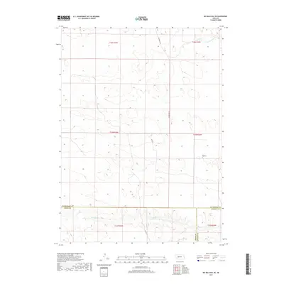 2017 Map of Big Bald Hill NE, 2017 Print