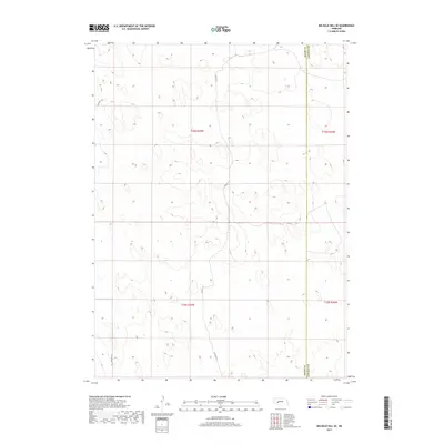 2017 Map of Big Bald Hill SE, 2017 Print