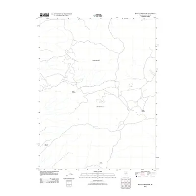 2012 Map of Big Bald Mountain, 2012 Print