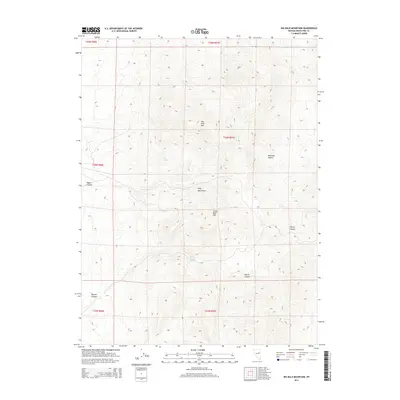 2014 Map of Big Bald Mountain, 2014 Print