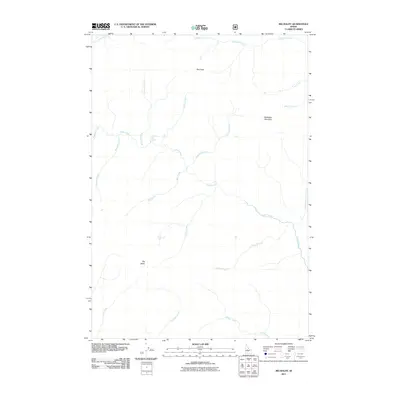 2011 Map of Big Baldy, 2011 Print